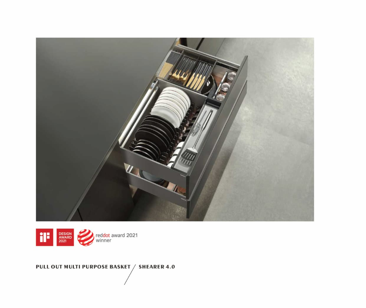 Shearer 4.0 Pullout Multipurpose Basket