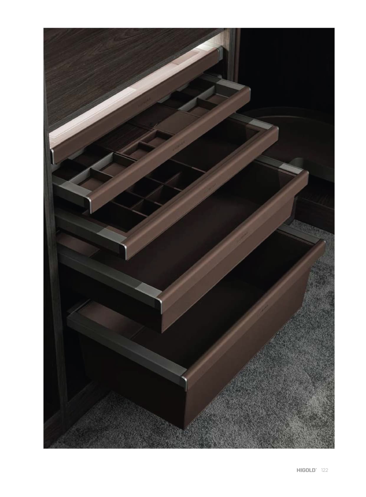 Shallow Leather Basket catalogue 1